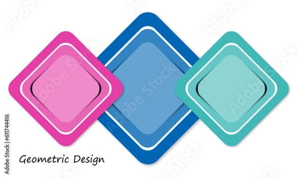 Fototapeta Geometric Design Vector