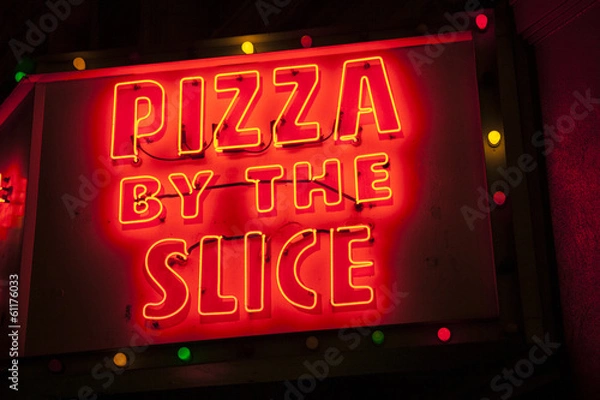 Fototapeta Pizza by the Slice