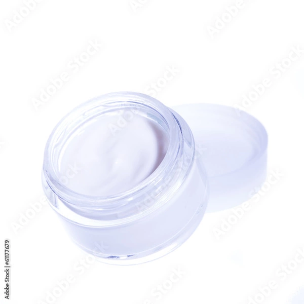 Fototapeta open jar of cream