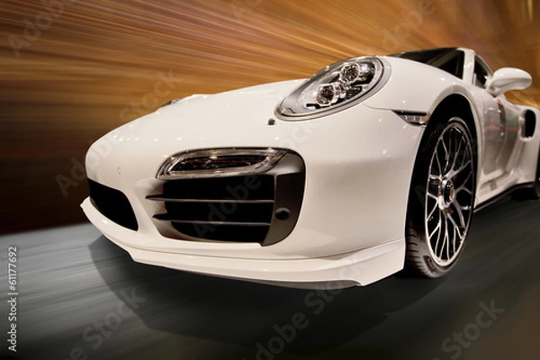 Fototapeta Car in motion