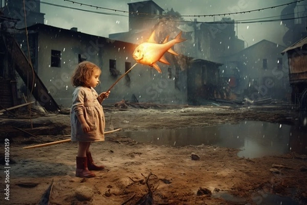 Obraz Child in a dream