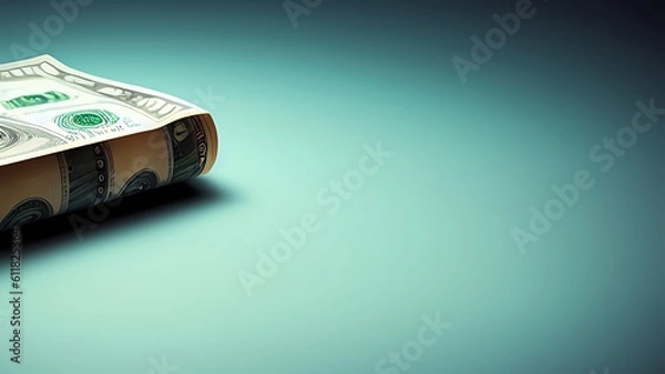 Obraz dollars on the table