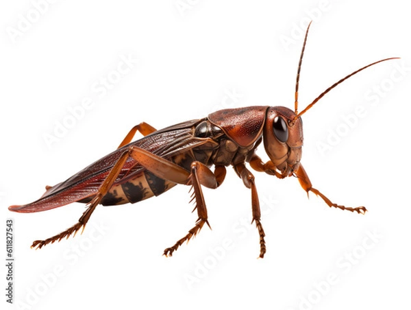 Obraz Cricket insect isolated - Generative AI