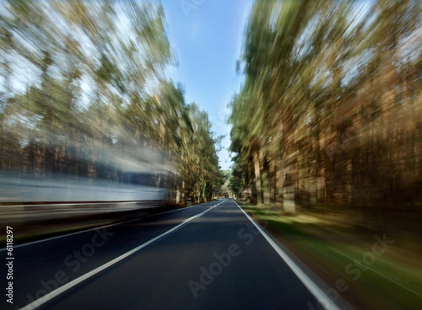 Fototapeta speed_alley