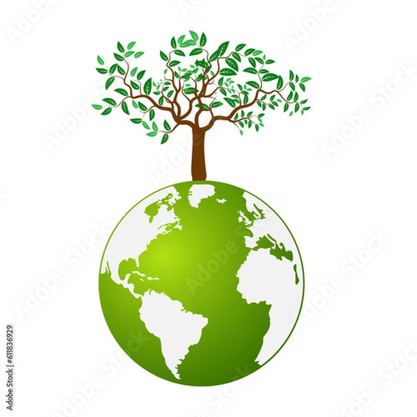 Obraz Eco Friendly concept, vector illustration
