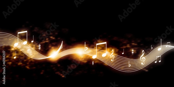 Obraz Tło muzyczne