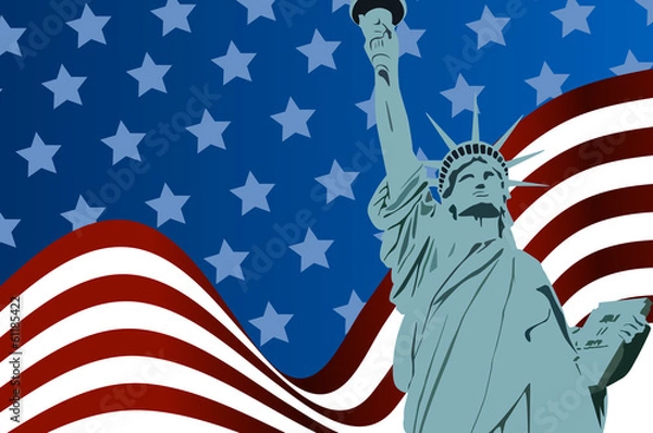 Obraz Flag of liberty