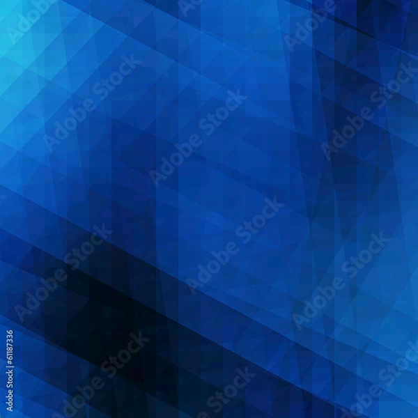 Obraz blue abstract background, may use for modern technology.