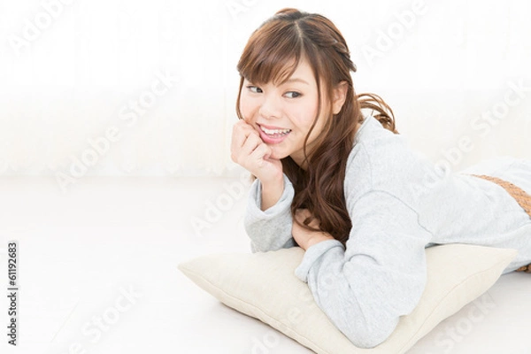 Fototapeta 爽やかな女性