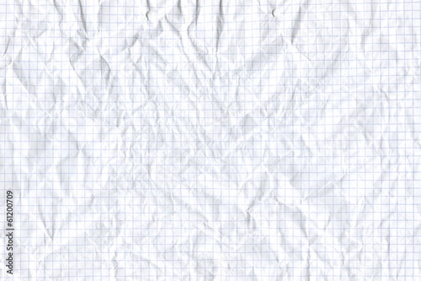 Obraz White Crumpled  Paper Texture