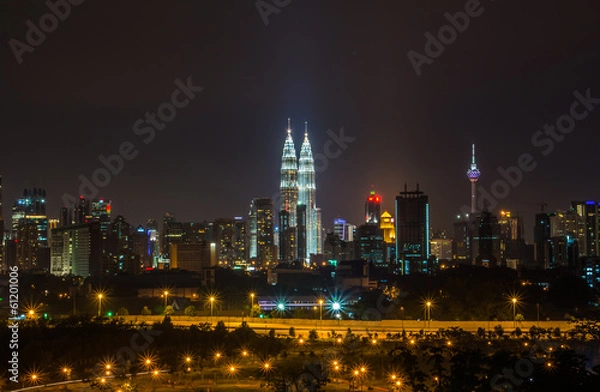 Obraz KL Twin Tower