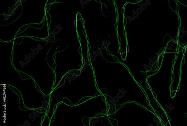 Fototapeta Digital cybernetic network abstract technology background wallpaper