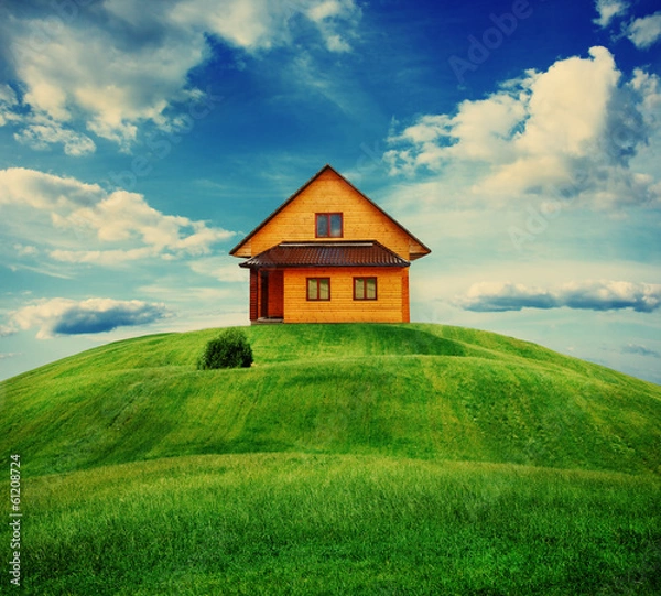 Obraz house under the sky