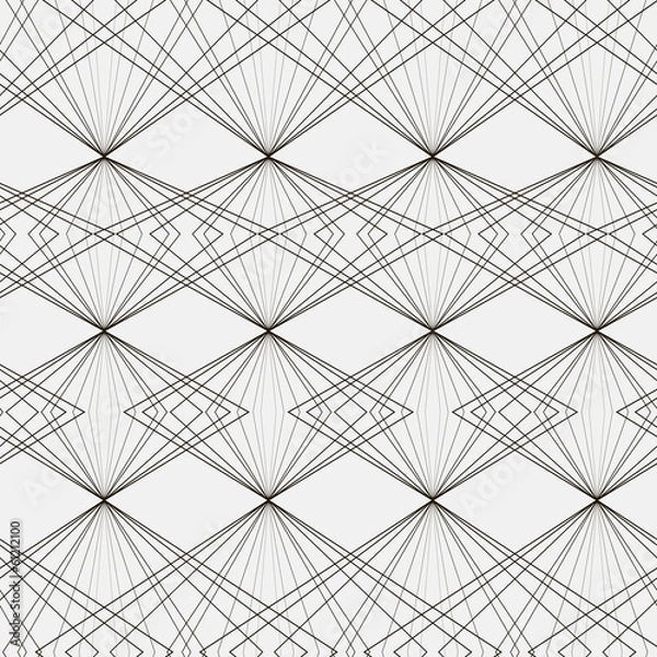 Obraz seamless geometric pattern
