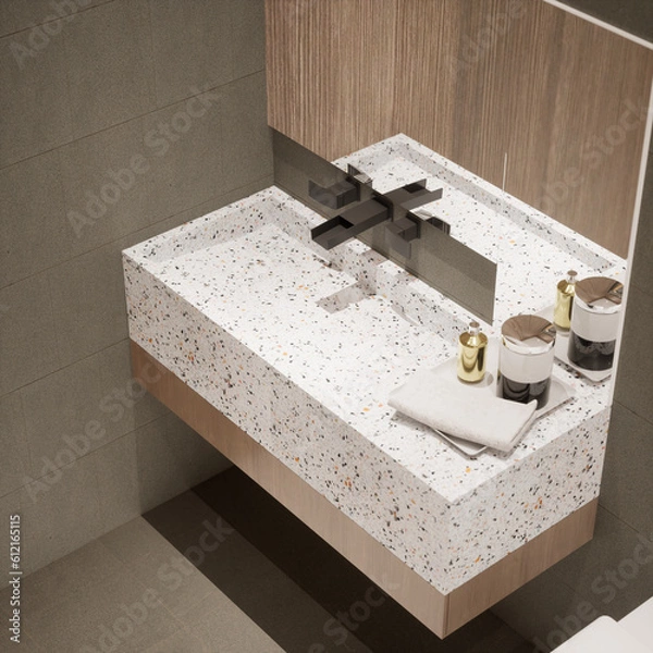 Fototapeta 3D Rendering House Design