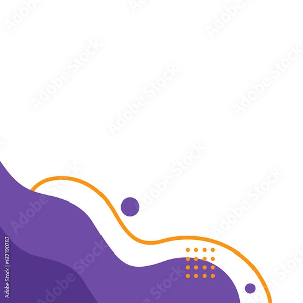 Obraz Flow Corner Shape