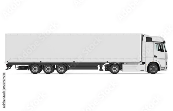 Obraz Delivery Truck Isolated