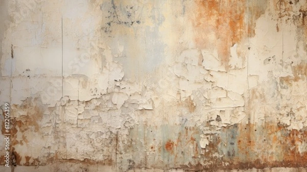 Fototapeta shabby wall texture Generative AI
