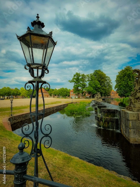 Fototapeta old street lamp
