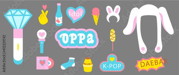 Obraz Kpop Hallyu Element 5