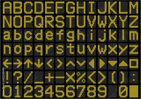 Fototapeta デジタル英数のイメージ素材集