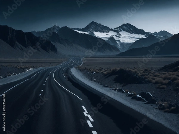 Obraz road to the mountains