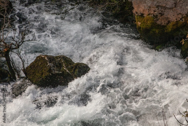 Obraz waterfall in the mountains