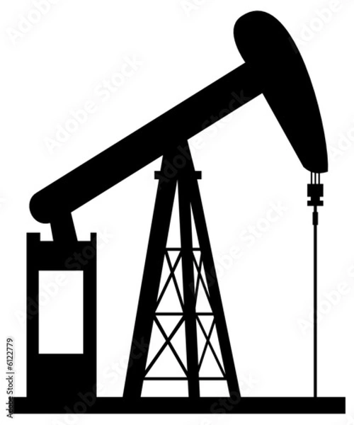 Fototapeta Oil derrick