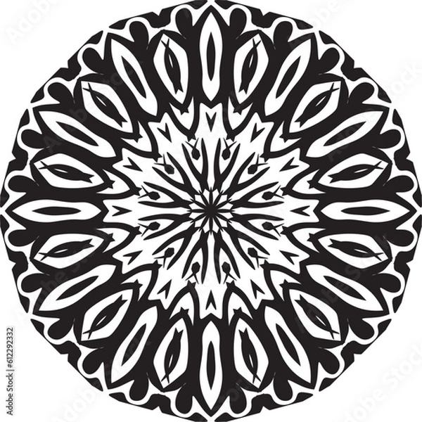 Fototapeta illustration of an background,abstract circle ornament