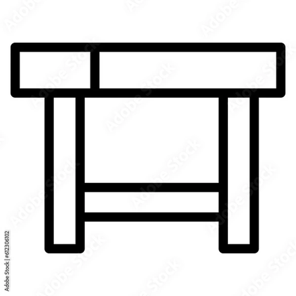 Fototapeta table line