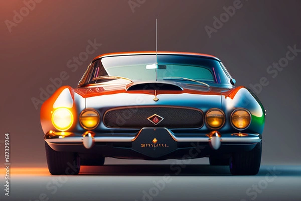 Obraz car on the road