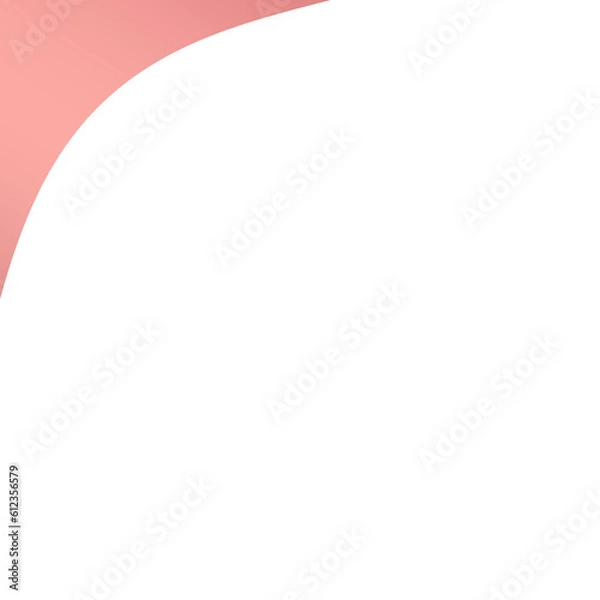 Fototapeta white frame and pink corner