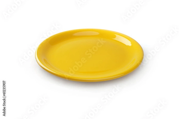 Obraz yellow plate