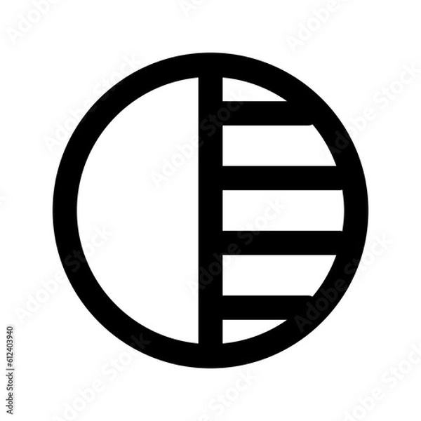 Fototapeta saturation icon