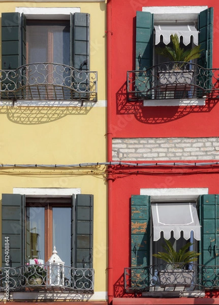 Obraz Quatro janelas