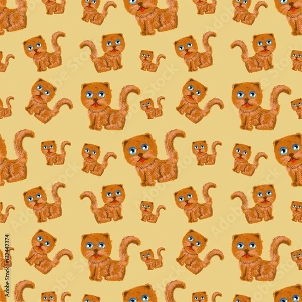 Fototapeta The cat or dog?