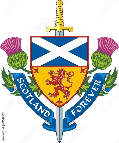 Obraz Scotland forever ( Symbol of Scotland )
