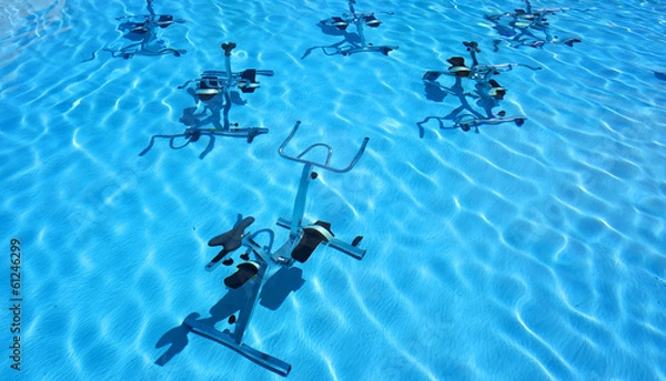 Fototapeta Aquabiking