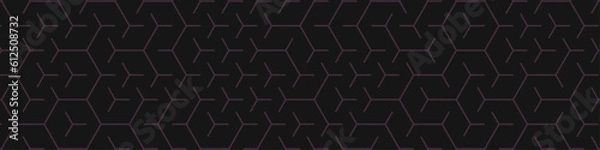 Fototapeta  Hexagonal Maze pattern abstract illustration