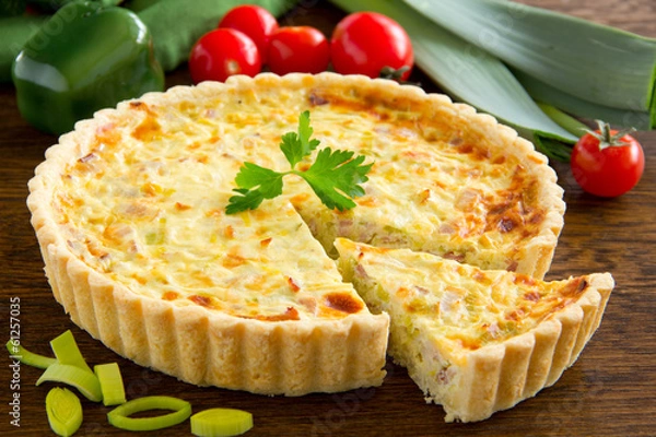 Fototapeta Quiche Lorraine