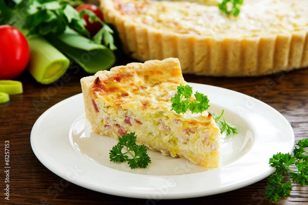Fototapeta Quiche Lorraine