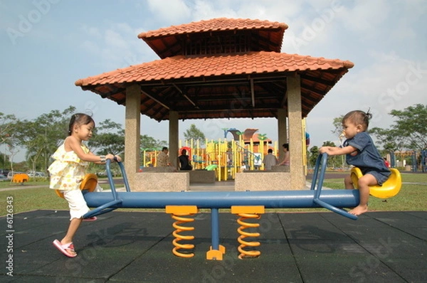 Obraz Let's play together