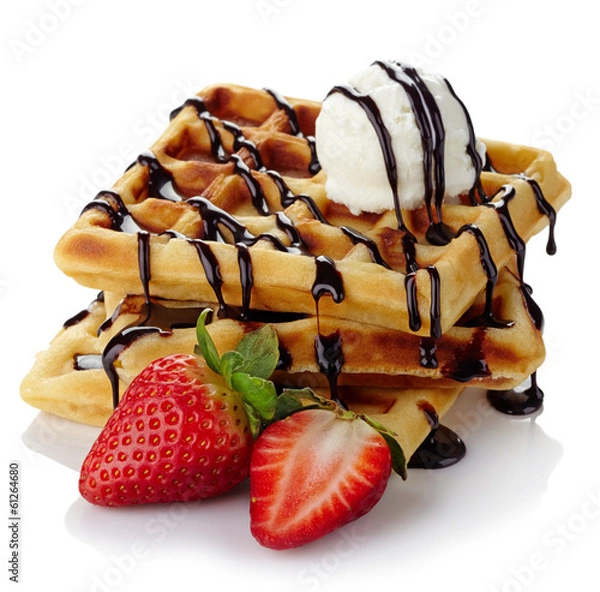 Obraz Wafle belgijskie