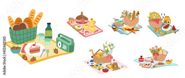 Fototapeta Picnic Set