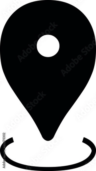 Fototapeta Vector icon. modern trend in the style. for mobile and web. Big UI icon in a flat design. Vector illustration