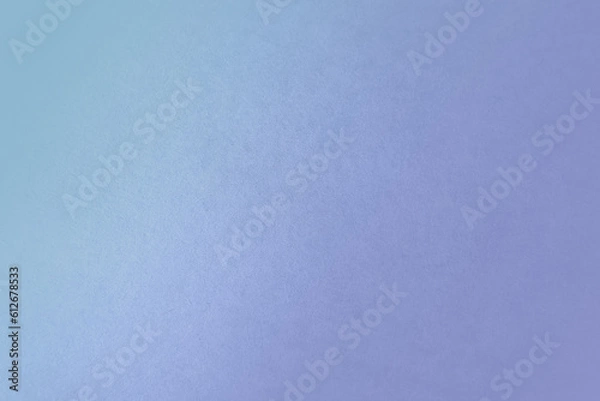 Fototapeta Pastel light blue two tone color gradation with purple paint on kraft cardboard box blank cardboard box paper texture background with space minimal style