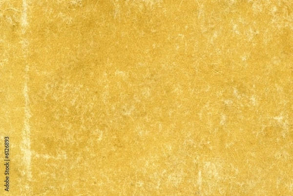 Fototapeta a photo of a texture - very old yellow paper