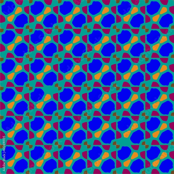 Fototapeta Seamless diagonal pattern. Repeat decorative design. Abstract texture for textile, fabric, wallpaper, wrapping paper.