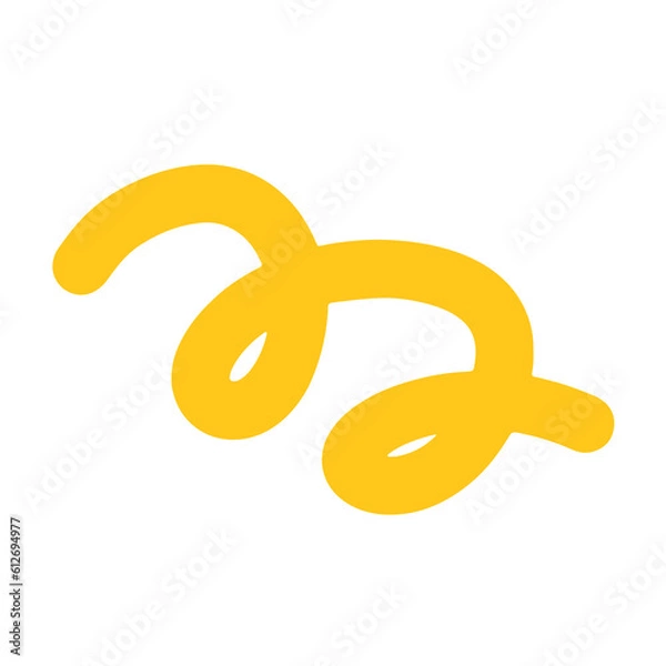 Fototapeta abstract cute swirl line element