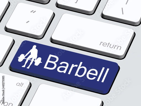 Fototapeta Barbell_Resimli1